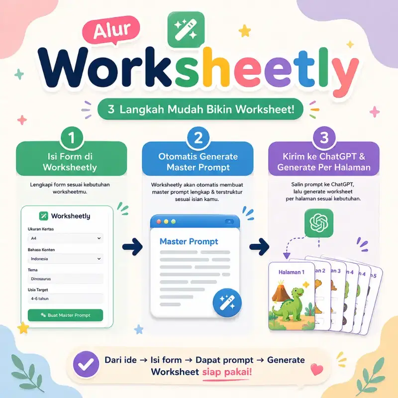 Visual produk Worksheetly 3